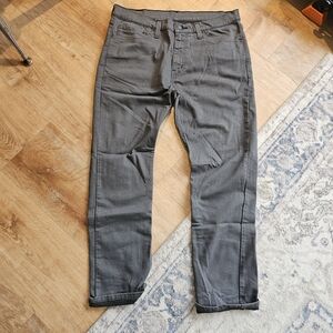 Grey Levi's 511 Men's Denim Pants 36x30